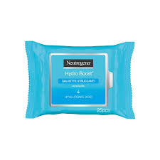 Neutrogena Hydro Boost Salviette Struccanti e Idratanti con Acido Ialuronico 25 pezzi